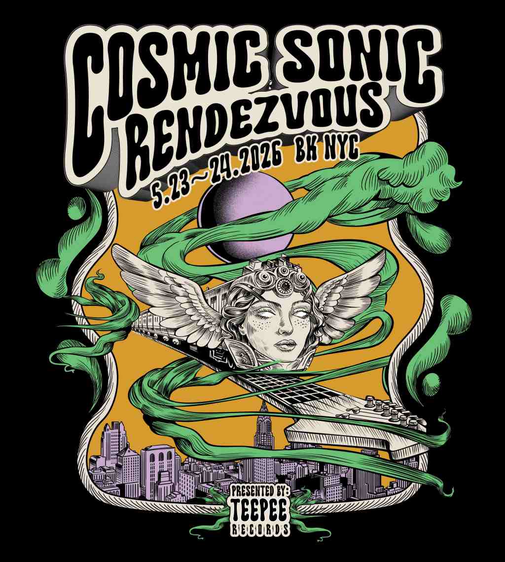COSMIC SONIC RENDEZVOUS from Legendary Underground Label TEE PEE RECORDS Shares Explosive&nbsp;Lineup